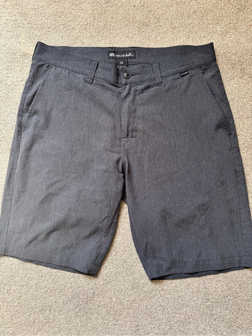 Mens Travis Mathew Lifestyle 10” Golf Shorts Lightweight Size 34